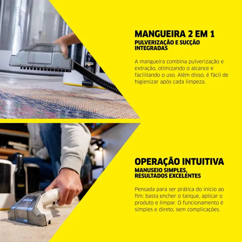 Mangueira Flexível 2 em 1 Integrada de 1.2m com Spray e Sucção