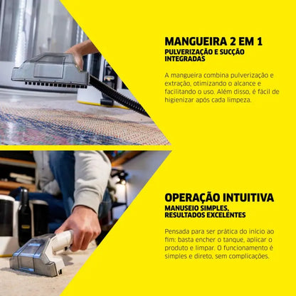 Mangueira Flexível 2 em 1 Integrada de 1.2m com Spray e Sucção