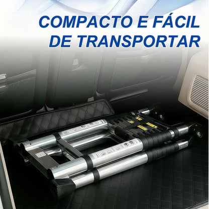 Compacta quando Fechada: Cabe no Porta-Malas e Armários