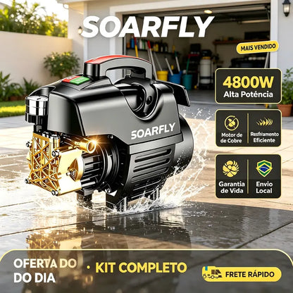 Soarfly Lavadora De Alta Pressão 4800W 245 Bar - Capa
