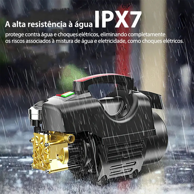 Pistola Ergonômica com Bico Regulável e Frasco de Espuma Snow Foam