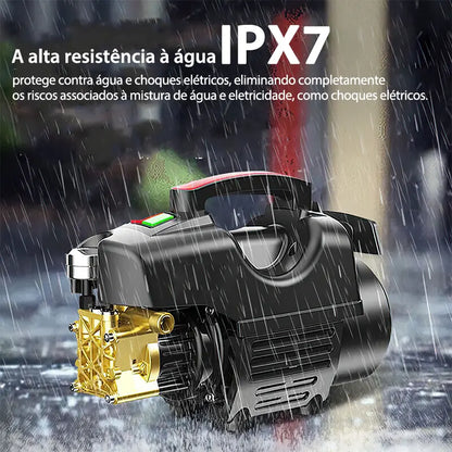 Pistola Ergonômica com Bico Regulável e Frasco de Espuma Snow Foam