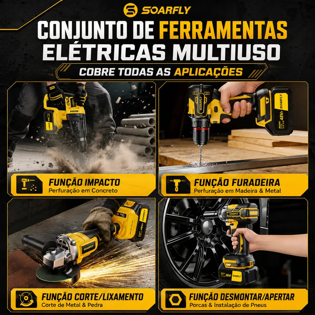 Aplicações Práticas das Ferramentas SOARFLY em Obras e Reformas